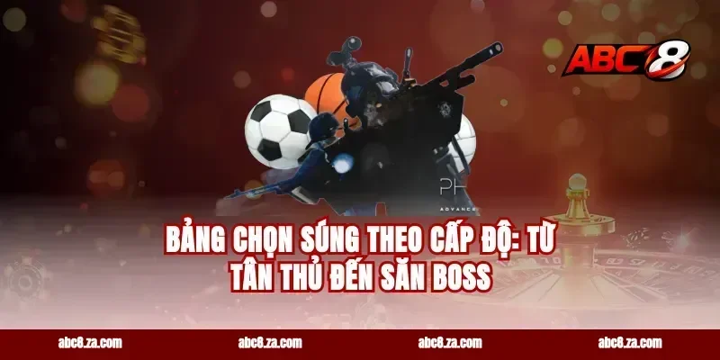 Bảng chọn súng theo cấp độ: từ tân thủ đến săn boss