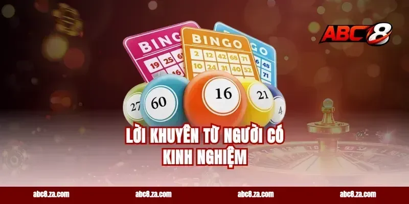 Lời Khuyên Từ Người Có Kinh Nghiệm